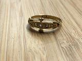 Reserved Antique Five Stone Diamond Ring
