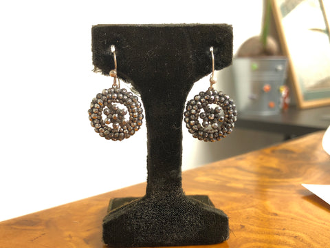 Georgian Cut Steel Earrings