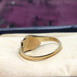 Victorian Turquoise And Pearl Ring 15ct Gold