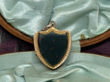 Victorian Shield Bloodstone Locket