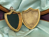 Victorian Shield Bloodstone Locket