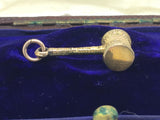 Gold Victorian Hammer Charm