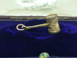 Gold Victorian Hammer Charm