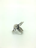 Antique Double Snake and Bead Ring - Ishy Antiques