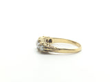 Victorian 18ct Gold Pearl and Rose Cut Diamond Ring - Ishy Antiques