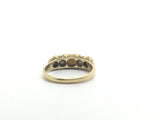 Victorian 18ct Gold Pearl and Rose Cut Diamond Ring - Ishy Antiques