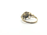 Fine Victorian 18Ct Gold Emerald and Pearl Ring - Ishy Antiques