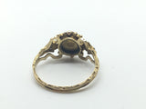 Fine Victorian 18Ct Gold Emerald and Pearl Ring - Ishy Antiques