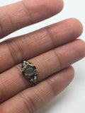 Victorian Enamel and Pearl Mourning Ring - Ishy Antiques