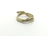 Very Fine Silver Gilt Snake - Ishy Antiques