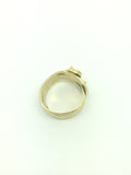 Large 18ct Gold Snake 4 coil Snake Ring - Ishy Antiques