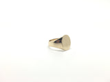Heavy 9 ct Gold Signet Plain Signet ring. - Ishy Antiques