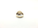 Heavy 9 ct Gold Signet Plain Signet ring. - Ishy Antiques