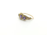 Georgian Amethyst Ring - Ishy Antiques