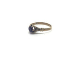 Vintage 9ct Gold Paste Ring - Ishy Antiques