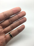 Small sized Rare Victorian Mourning ring 15ct Gold 1880 - Ishy Antiques