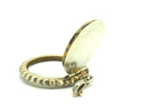 Antique Seed Pearl Silver Locket - Ishy Antiques