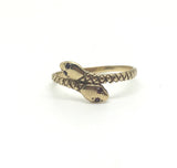 Vintage Gold Snake Ring - Ishy Antiques