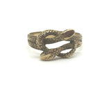 Vintage Gold Snake Ring - Ishy Antiques