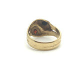 Vintage Gem Set Gold Snake Ring - Ishy Antiques