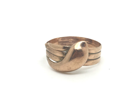 Antique Gold Snake Ring - Ishy Antiques