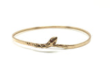 Gold Snake Bangle - Ishy Antiques