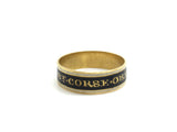 Layaway Georgian Enamelled Mourning Band 1797 - Ishy Antiques