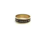 Layaway Georgian Enamelled Mourning Band 1797 - Ishy Antiques