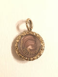 Miniature Victorian Mourning Locket - Ishy Antiques