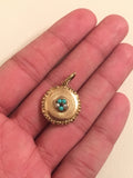 Miniature Victorian Mourning Locket - Ishy Antiques