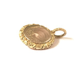 Miniature Victorian Mourning Locket - Ishy Antiques