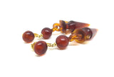 The Metropolitan Museum of Art 1960's Lucite Earrings - Ishy Antiques