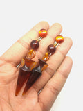 The Metropolitan Museum of Art 1960's Lucite Earrings - Ishy Antiques