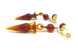 The Metropolitan Museum of Art 1960's Lucite Earrings - Ishy Antiques