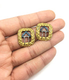 Georgian Miniature Gilt Metal Buckles - Ishy Antiques
