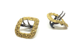 Georgian Miniature Gilt Metal Buckles - Ishy Antiques