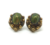 1950's Glass Scarab Jewellery Suite