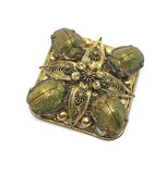 1950's Glass Scarab Jewellery Suite