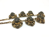 1950's Glass Scarab Jewellery Suite