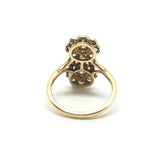 Early 20th Century Double Cluster Diamond Ring