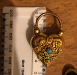 Georgian Pinchbeck Chain Bracelet and Padlock
