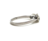 1.70ct Three Stone Old Cut Diamond Ring