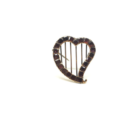 Georgian Witches Heart Brooch