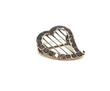 Georgian Witches Heart Brooch