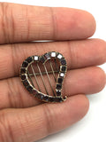 Georgian Witches Heart Brooch