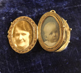 Victorian 6 frame family multi locket in 14ct Gold