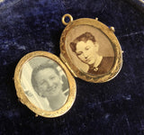 Victorian 6 frame family multi locket in 14ct Gold