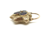 Victorian Engraved Garnet Padlock
