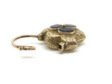 Victorian Engraved Garnet Padlock
