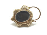 Victorian Engraved Garnet Padlock